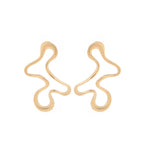 Irregular Hollow Geometric Earrings