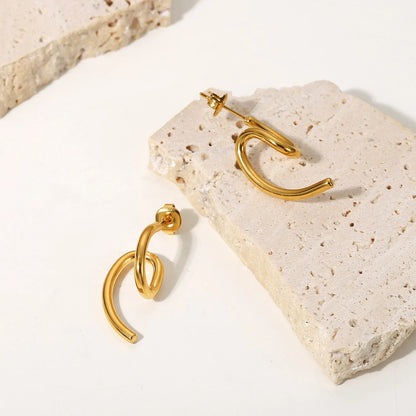 Dainty Gold Earrings