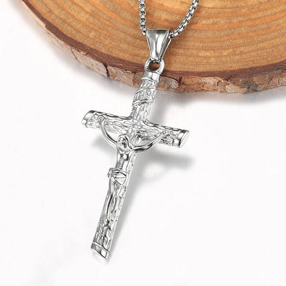 Jesus Crucifix Cross Necklace