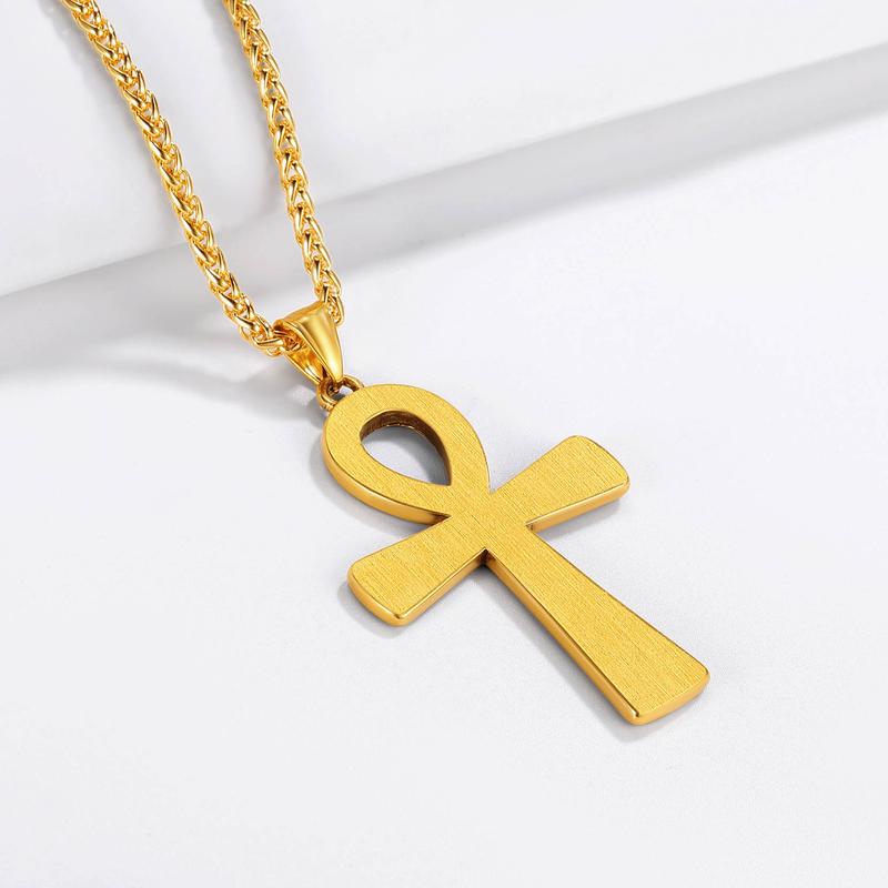 Ankh Charm Necklace