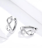 Infinity Love Hoop Earrings