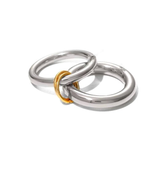 Hollow Geometric Ring