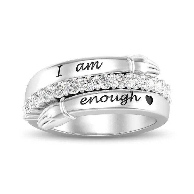 I Am Enough Ring