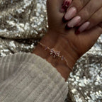 Bowknot Heart Bracelet