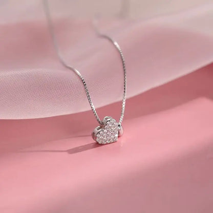 Double Heart Necklace