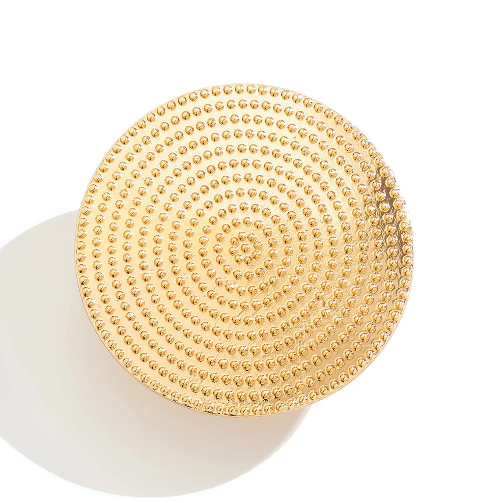 Exaggerated Big Circle Ring
