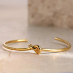 Gold Twisted Knot Bracelet