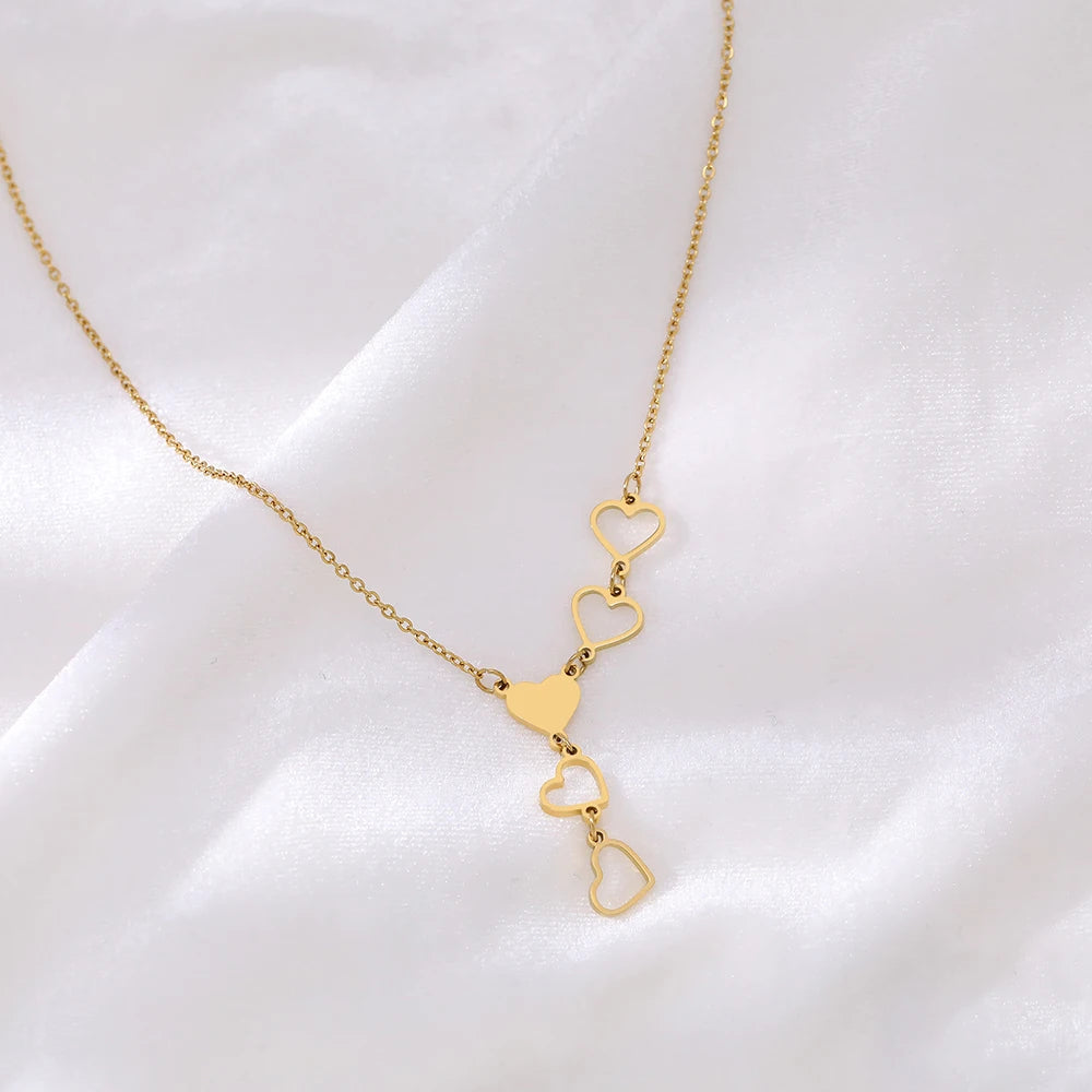 Gold Sweet Heart Necklace