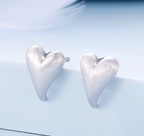 Sterling Silver Heart Earrings