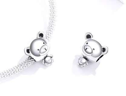 Sterling Silver Bear Charm