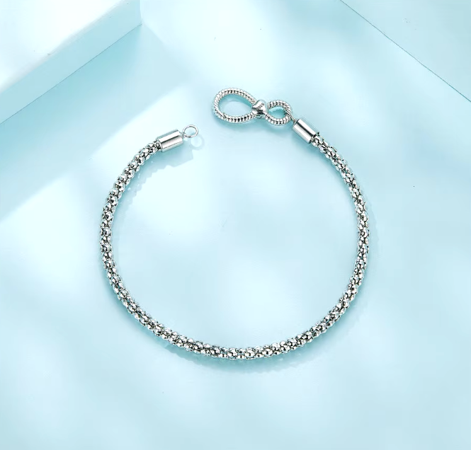 Silver Infinite Love Bracelet