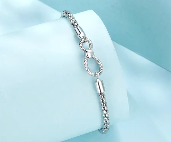 Silver Infinite Love Bracelet