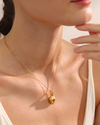 Gold Kettle Charm Necklace