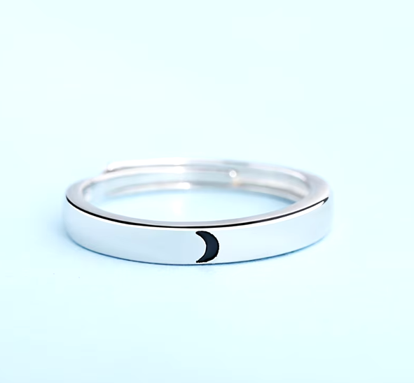 Sun & Moon Couple Rings