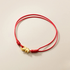 Elephant Charm Thread Bracelet