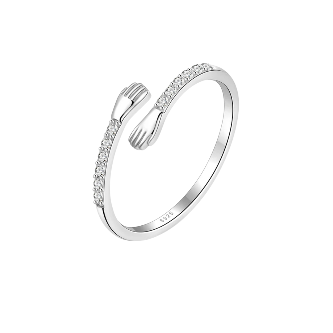 Open Hug Band Ring