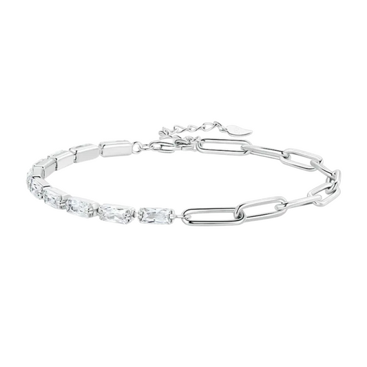 Silver Chain Link Bracelet