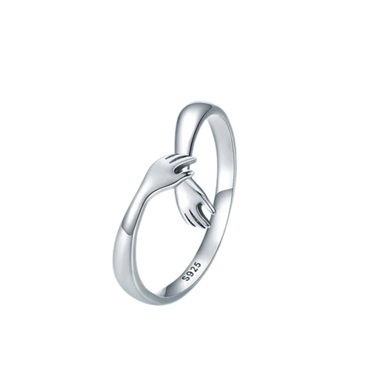 Romantic Holding Hands Ring