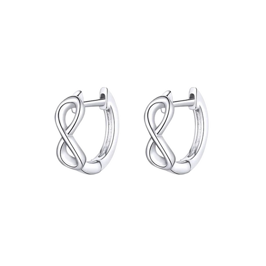 Infinity Love Hoop Earrings