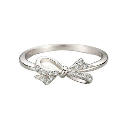 Sterling Silver Ribbon Ring