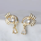 Crystal Evil Eye Earrings