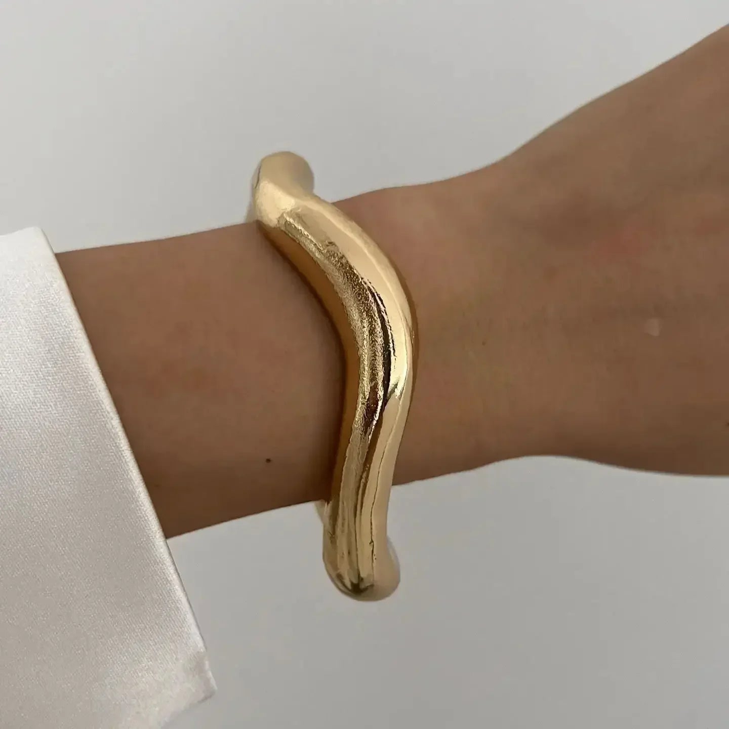 Geometric Cuff Bangle