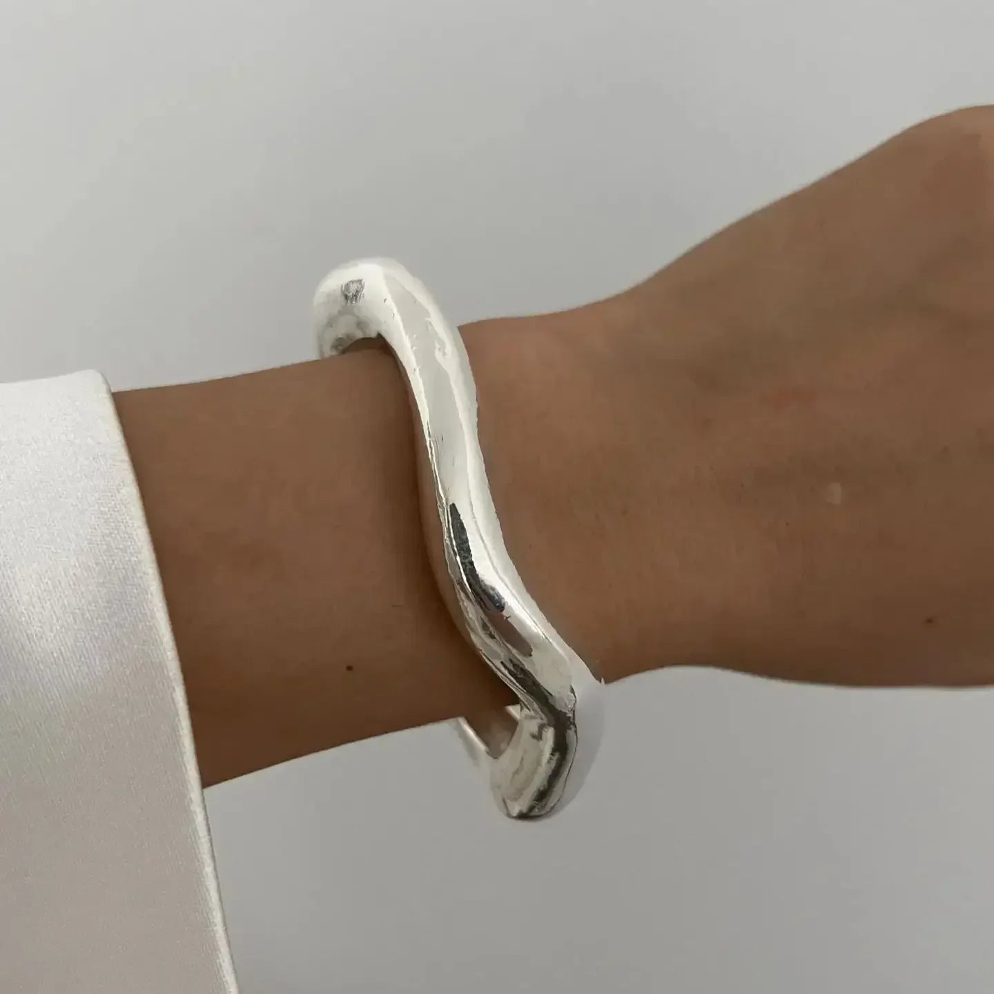Geometric Cuff Bangle