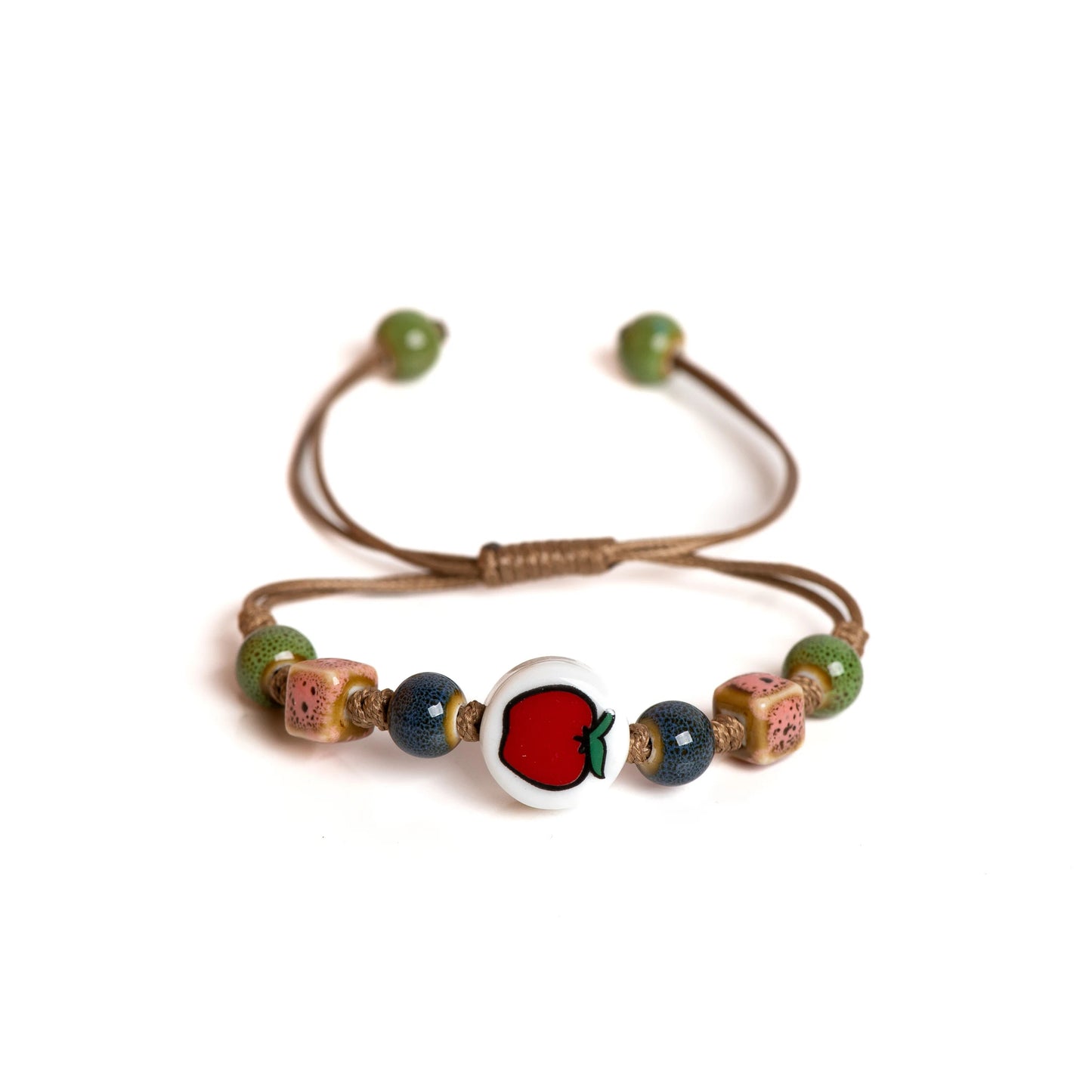 Woven Apple Ceramic Bracelet