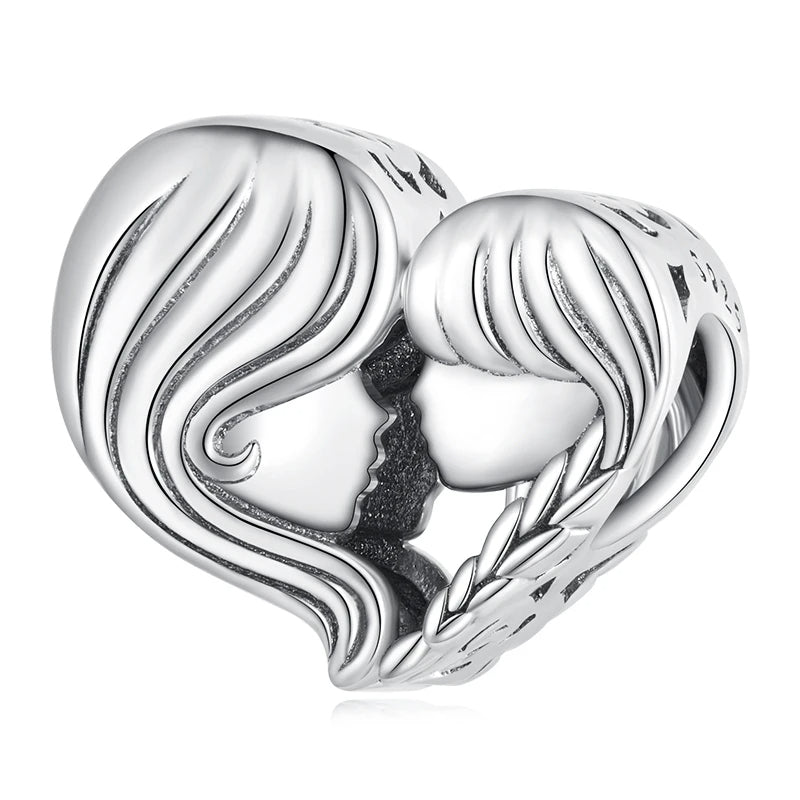 Mother & Daughter Hug Charm