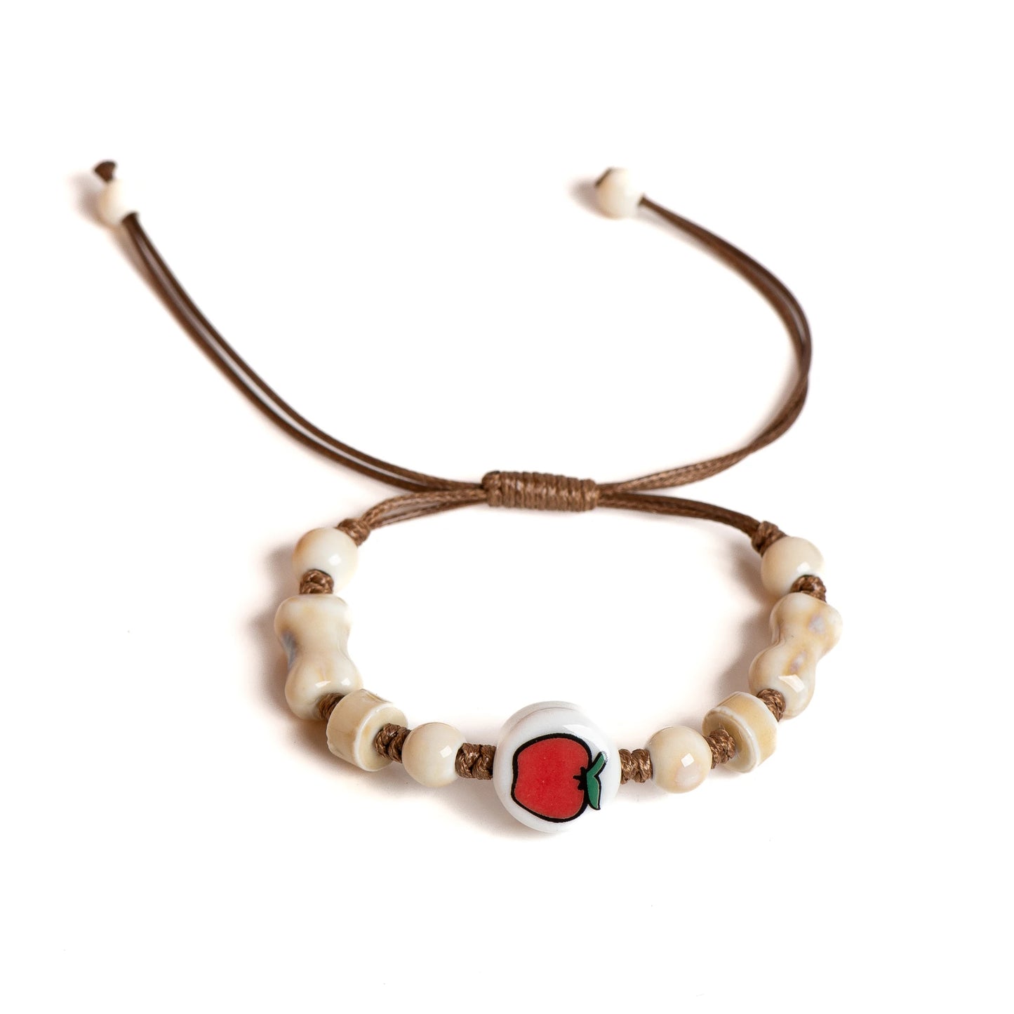 Woven Apple Ceramic Bracelet
