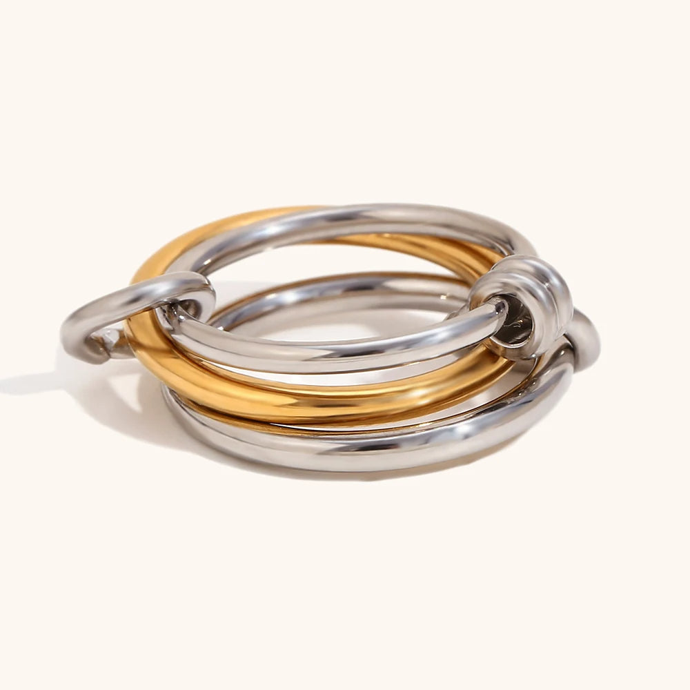 Dual Tone Women's Ring