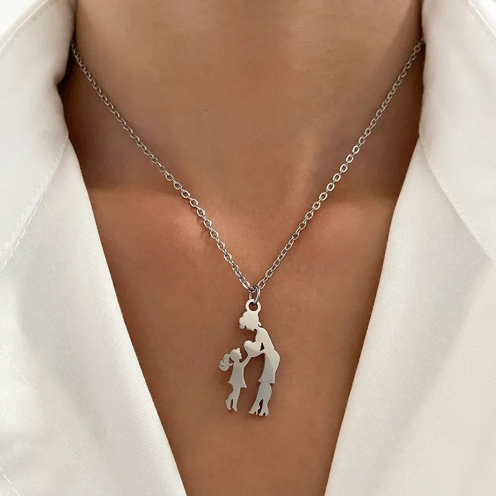 Mother Child Necklace