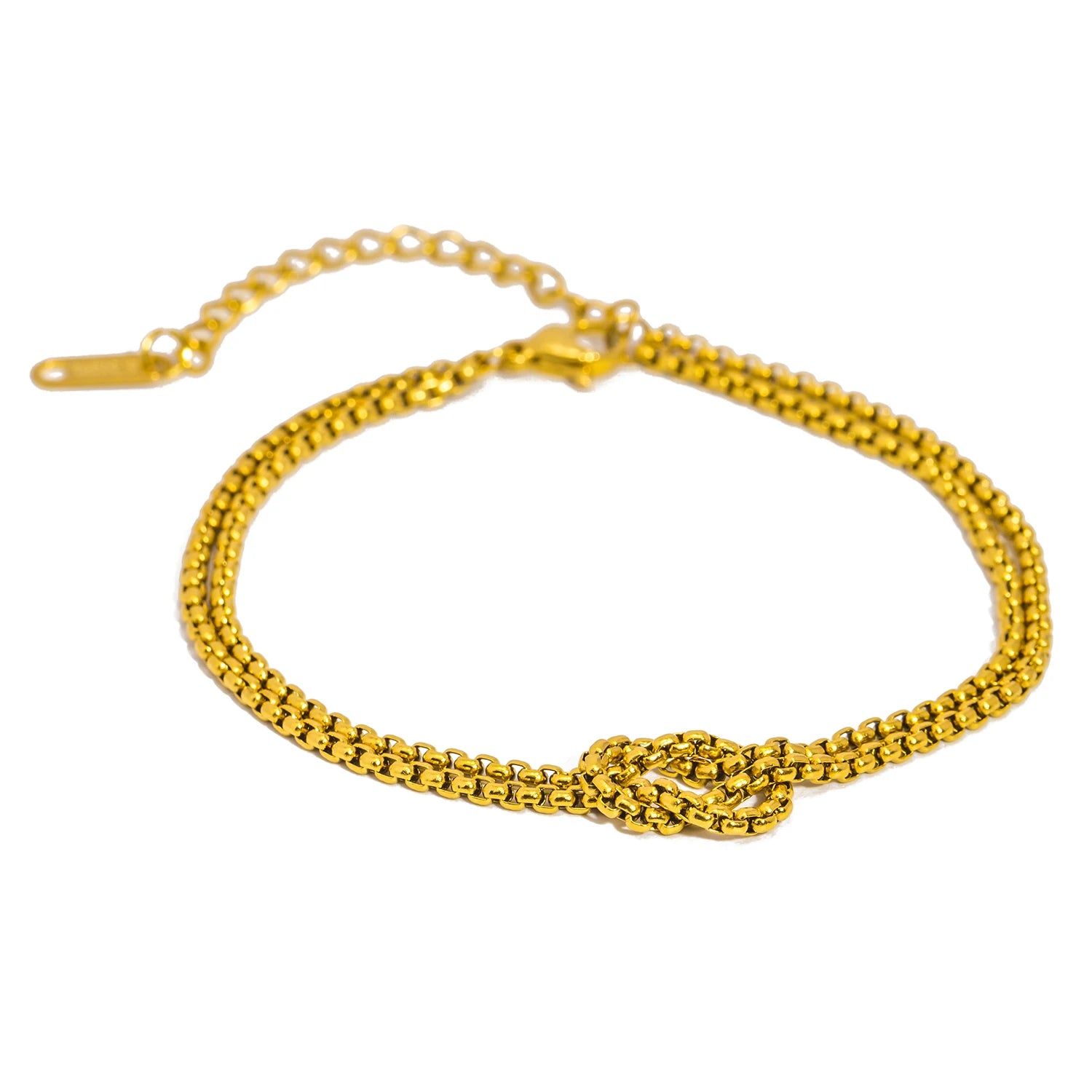 Double Layer Knot Bracelet