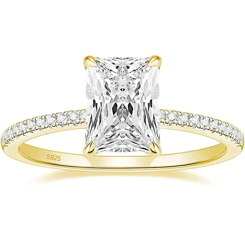 Zircon Charm Ring