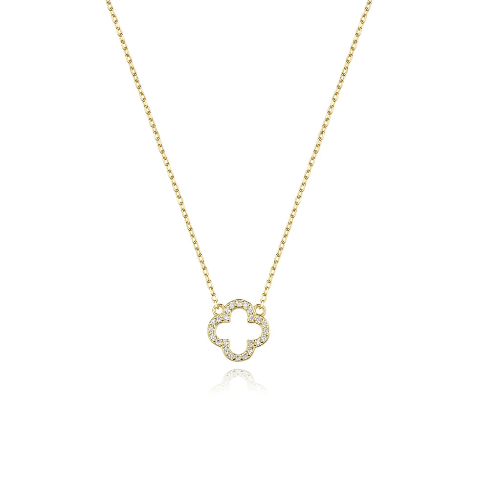 Crystal Flower Necklace
