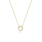Crystal Flower Necklace