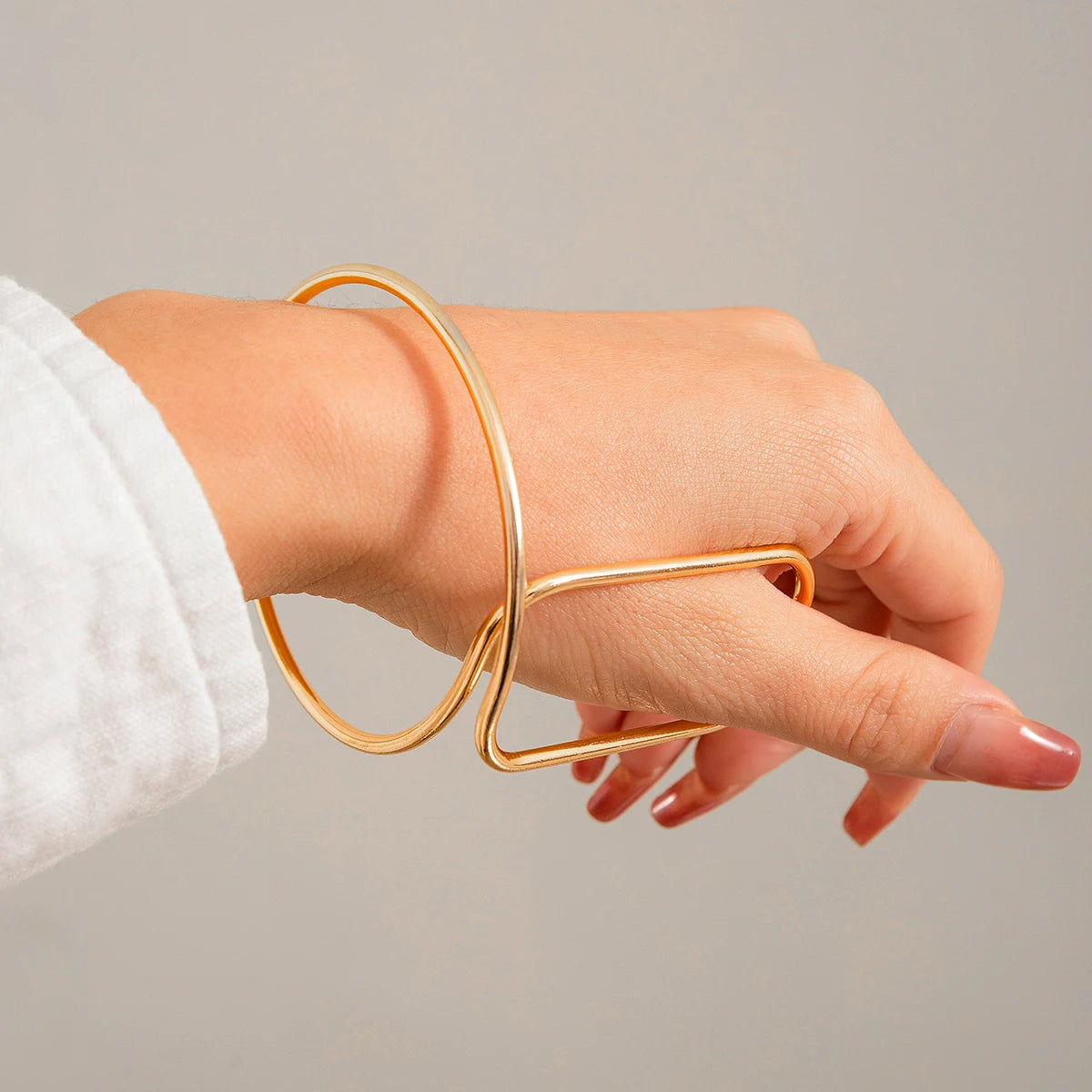 Irregular Cuff Bracelet