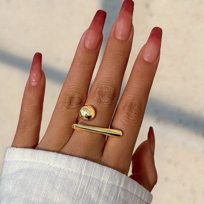 Geometric Tiny Ball Ring