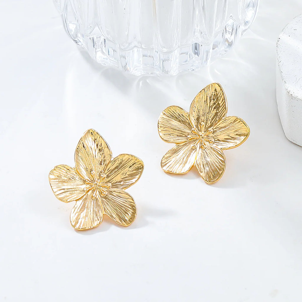 Artistic Flower Earrings