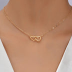 Interlocking Hearts Necklace