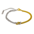 Double Layer Knot Bracelet