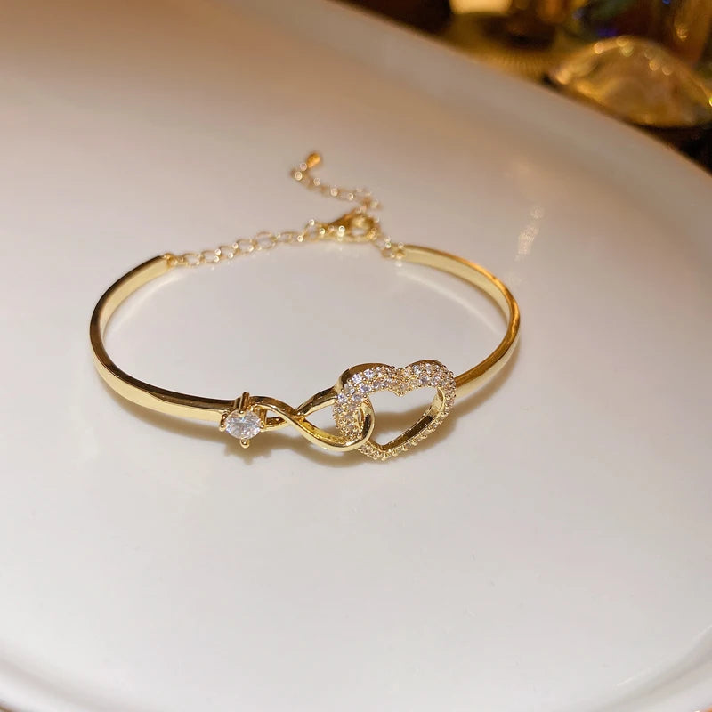 Infinity Heart Bracelet