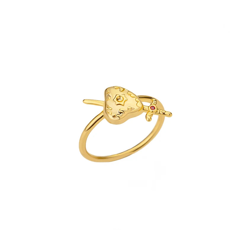 Heart Sword Ring