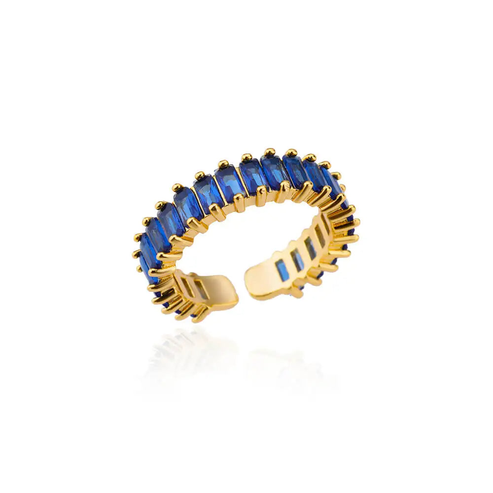 Colored Zircon Ring