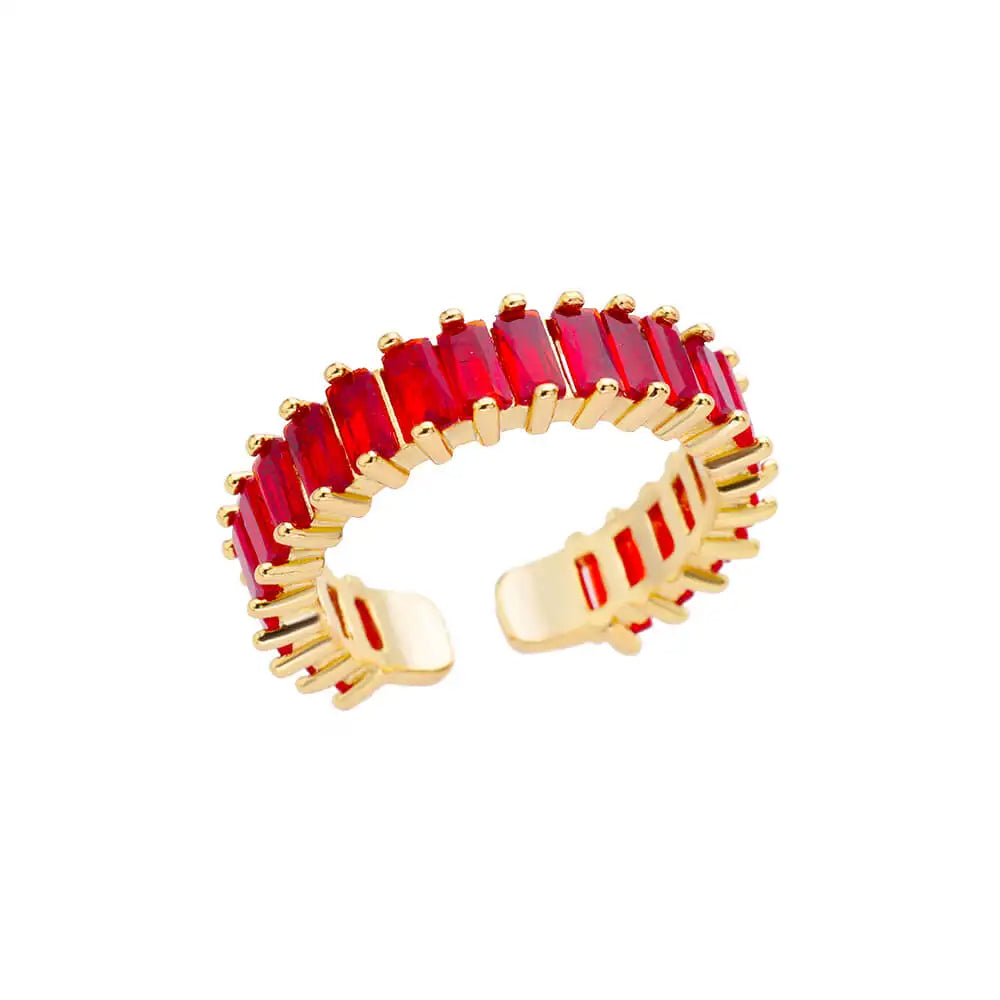 Colored Zircon Ring