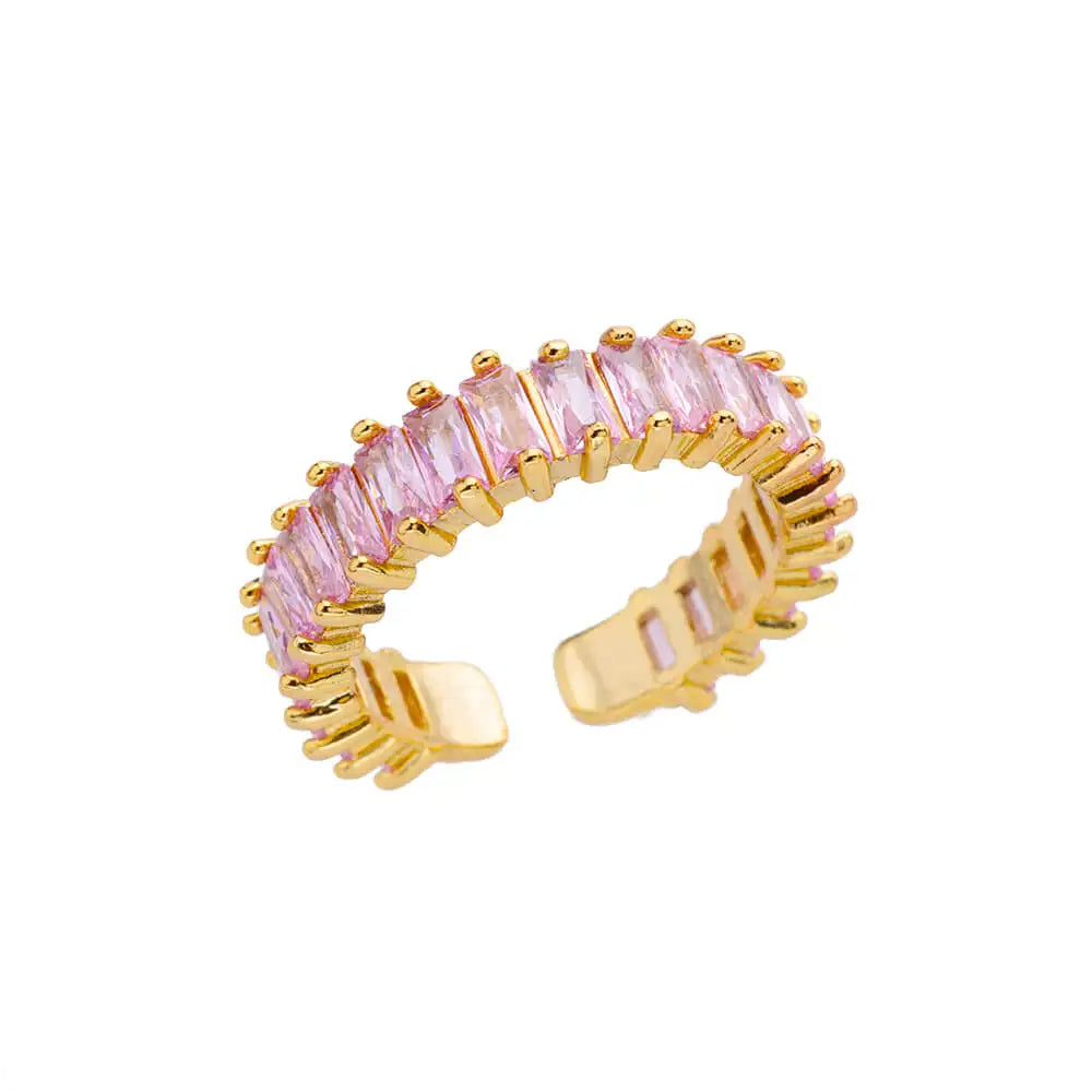 Colored Zircon Ring