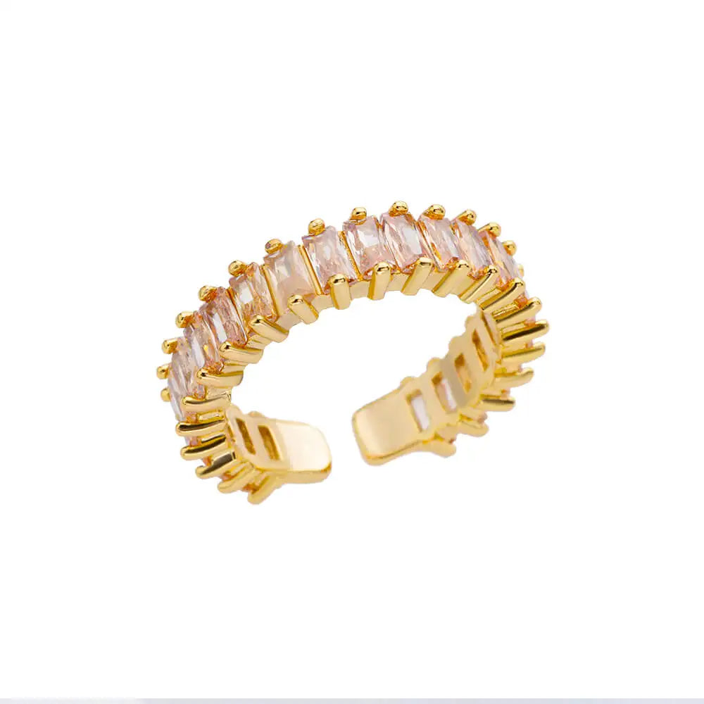 Colored Zircon Ring