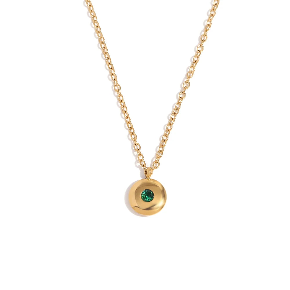 Birthstone Charm Necklace