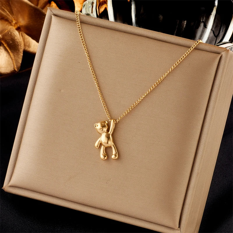 Cute Bear Necklace