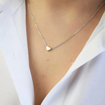 Dainty Tiny Heart Necklace